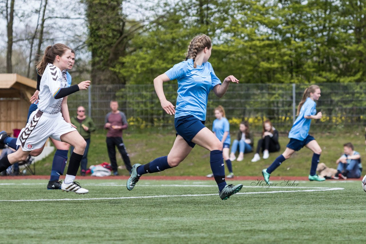 Bild 145 - B-Juniorinnen Ellerau - St. Pauli : Ergebnis: 1:1